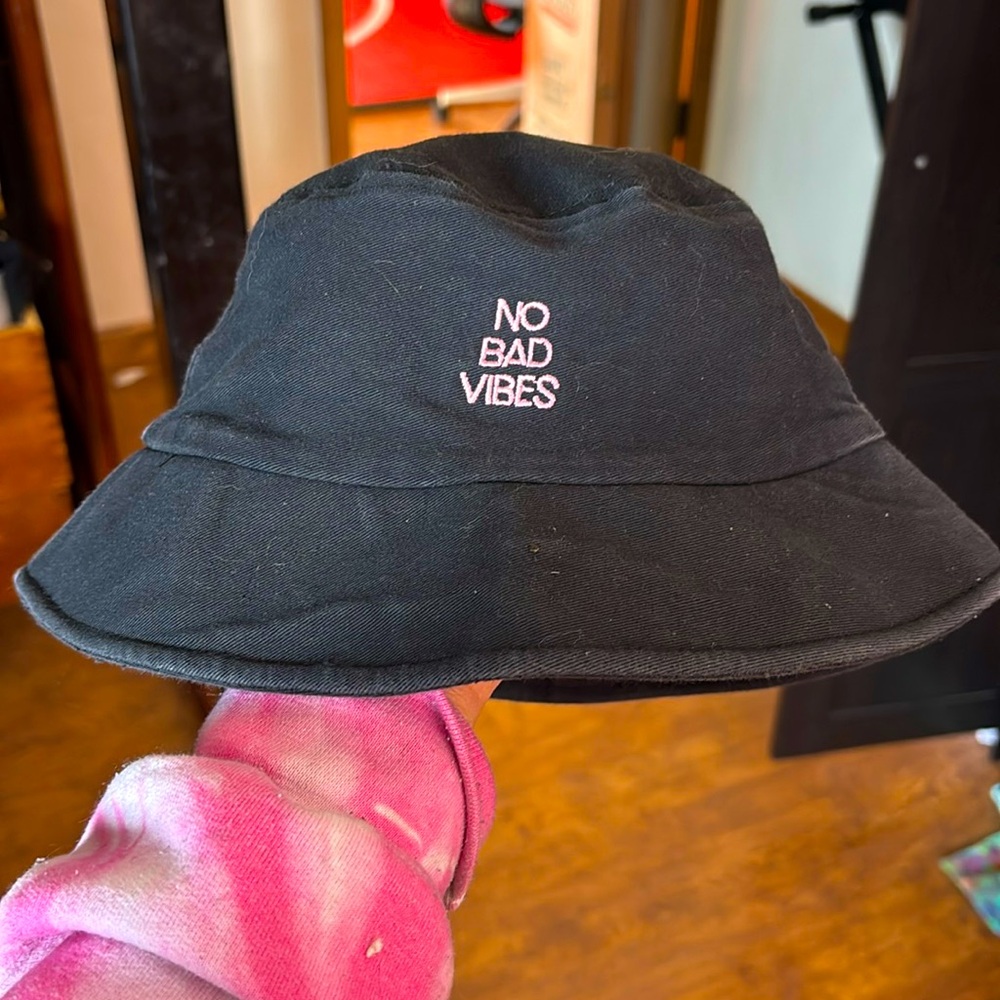 No Bad Vibes Bucket Hat